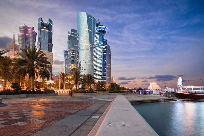Doha Corniche view