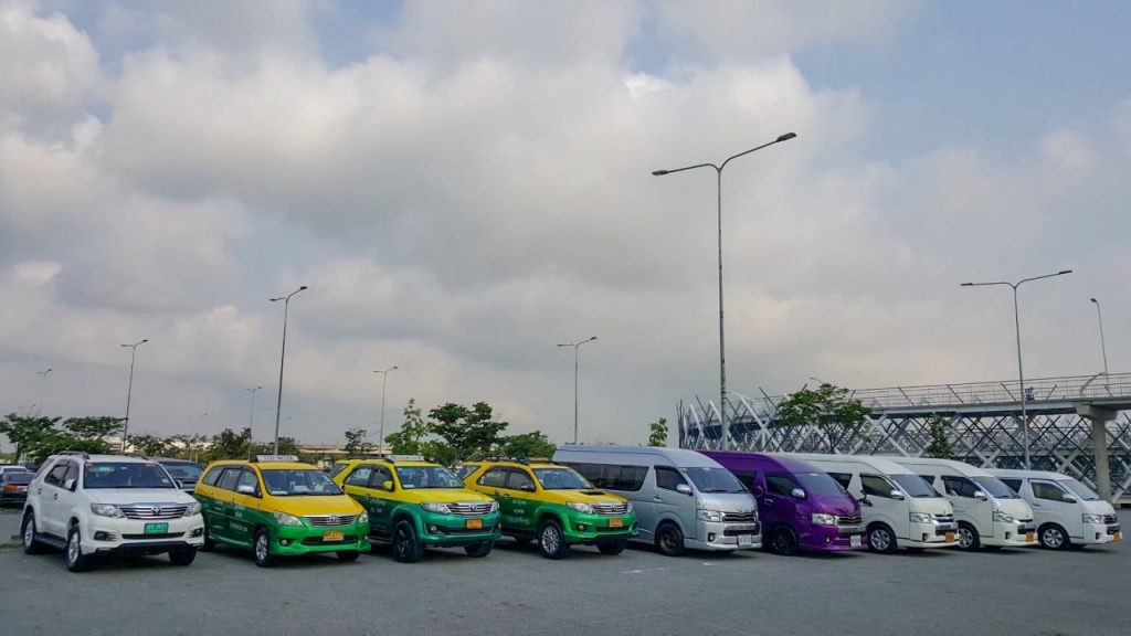Vehicles in Bangkok